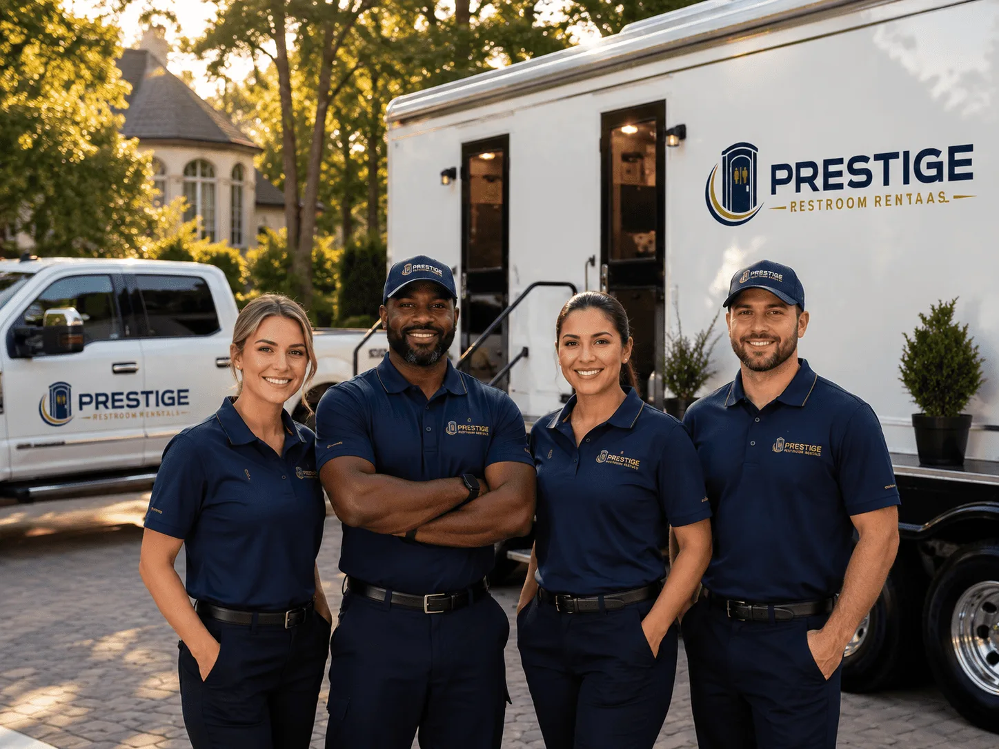 Trusted Luxury Portable Restrooms company in Idamay, WV